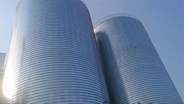 宝应2座混凝土高架卷板仓